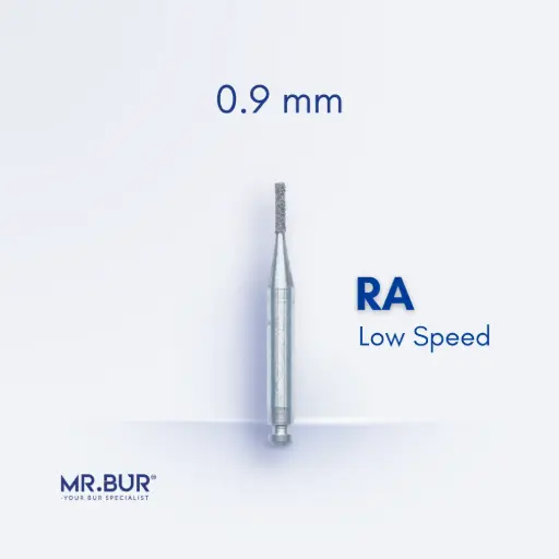 [R835/009] RA DIAMONDS BUR CYLINDER - FLAT END