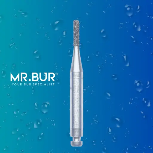 [R835/010] RA DIAMONDS BUR CYLINDER - FLAT END