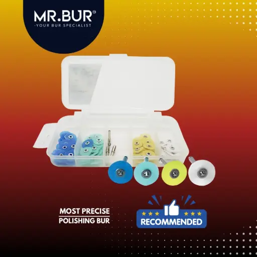 [FLEXI DIAMOND DISC] SPECIALTY POLISHER BUR KIT - FLEXI DIAMOND COUNTOURING & POLISHING DISC KIT