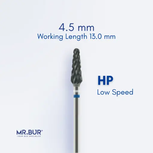 [TC101] TUNGSTEN CARBIDE BUR FOR CVD COATING - CROSS CUT STANDARD