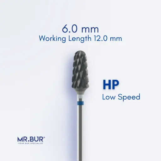 [TC102] TUNGSTEN CARBIDE BUR FOR CVD COATING - CROSS CUT STANDARD