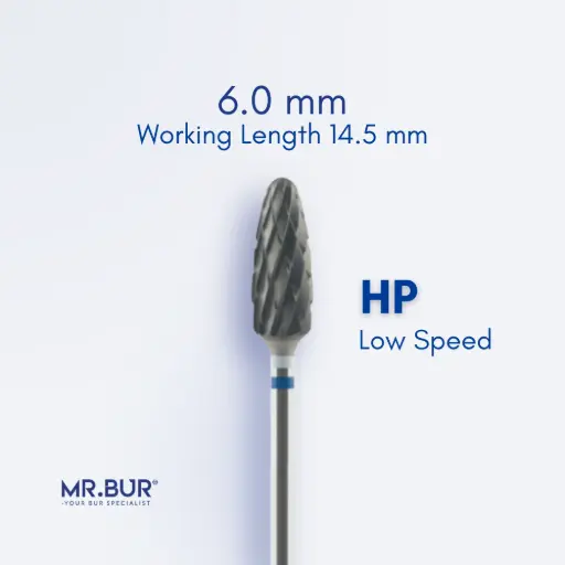 [TC103] TUNGSTEN CARBIDE BUR FOR CVD COATING - CROSS CUT STANDARD