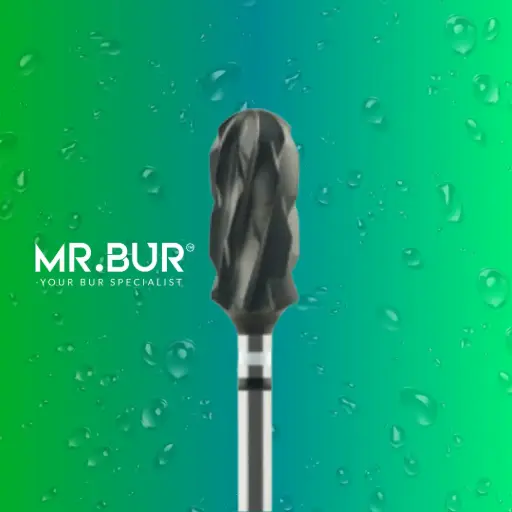 [TC105] TUNGSTEN CARBIDE BUR FOR CVD COATING - CROSS CUT SUPER COARSE
