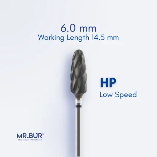 [TC106] TUNGSTEN CARBIDE BUR FOR CVD COATING - CROSS CUT SUPER COARSE