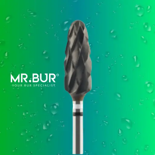 [TC106] TUNGSTEN CARBIDE BUR FOR CVD COATING - CROSS CUT SUPER COARSE