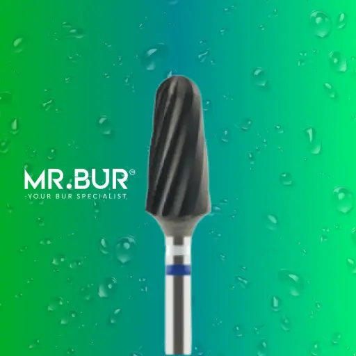 [TC107] TUNGSTEN CARBIDE BUR FOR CVD COATING - PLAIN CUT STANDARD