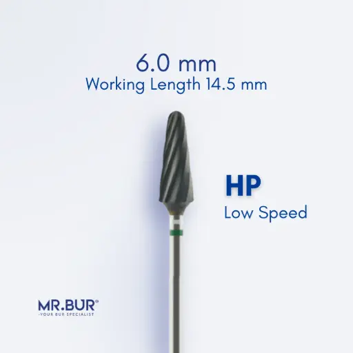 [TC114] TUNGSTEN CARBIDE BUR FOR CVD COATING - PLAIN CUT COARSE
