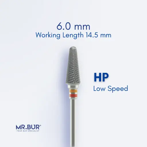 [TC119] TUNGSTEN CARBIDE BUR FOR ACRYLIC RESIN - CROSS CUT FINE