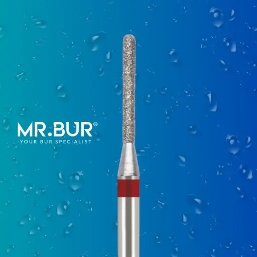 [85CF] FG DIAMOND CYLINDER ROUND END FINE