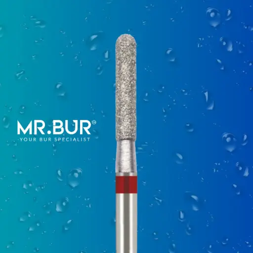 [85DF] FG DIAMOND CYLINDER ROUND END FINE