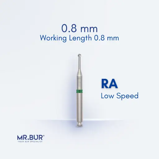 [CB1SN] RA CARBIDE LONG NECK ROUND - CB1SN.205.012 
