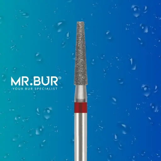 [26DF] FG DIAMOND TAPER FLAT END - 847F FG.018 