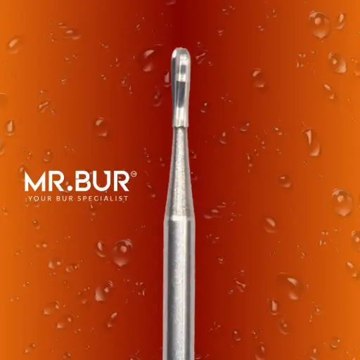 [331L] FG CARBIDE PEAR PLAIN CUT 