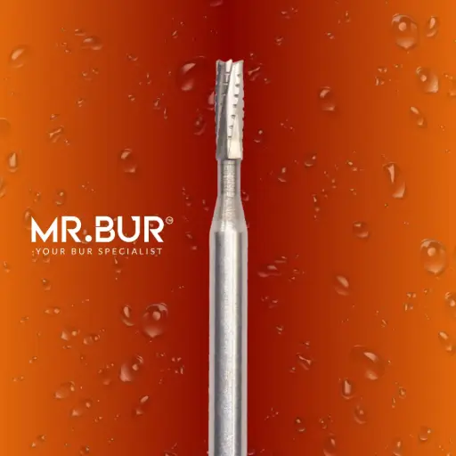 [558] FG  CARBIDE CYLINDER ROUND END CROSS CUT 