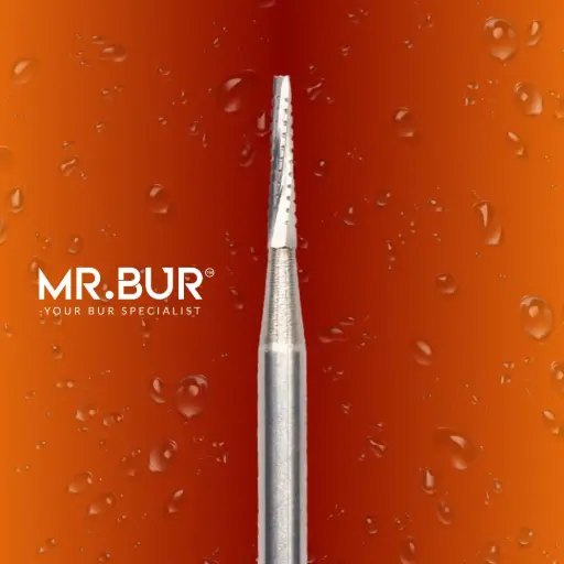 [700L] FG CARBIDE TAPER FLAT END CROSS CUT 