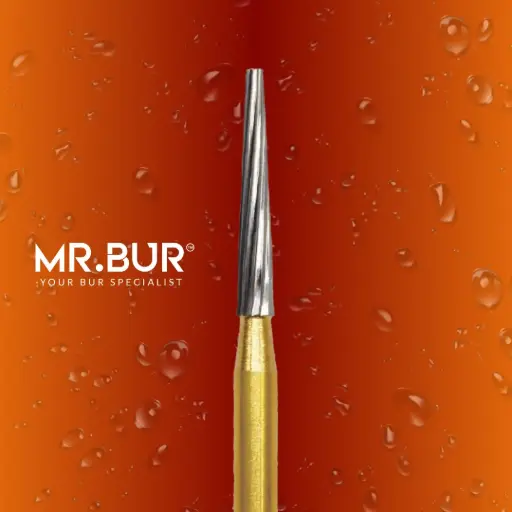 [7204] FG FINISHING CARBIDE TAPER FLAT END