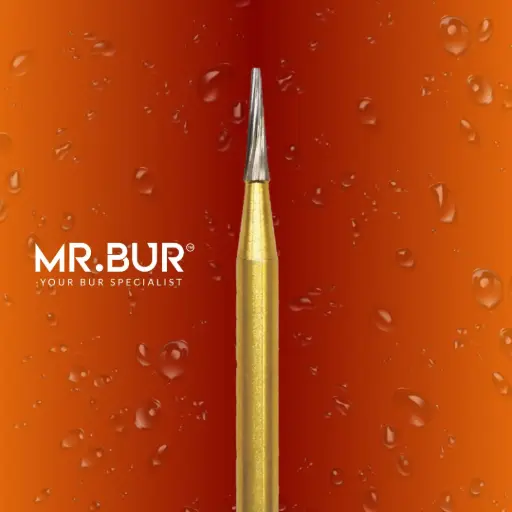 [7611] FG FINISHING CARBIDE POINTED CONE