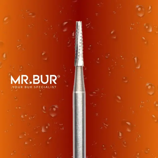 [FG701L] FG CARBIDE TAPER FLAT END CROSS CUT 