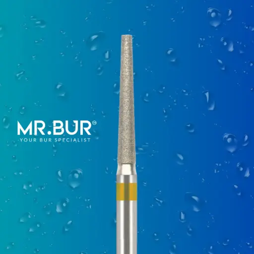 [225BSF] FG DIAMOND TAPER FLAT END SUPER FINE