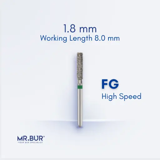 [23A] FG DIAMOND CYLINDER FLAT END