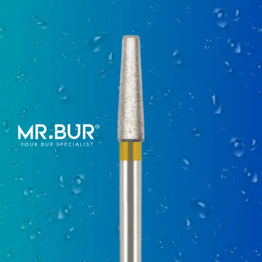 [245SF] FG DIAMOND TAPERED ROUNDED EDGE SUPER FINE