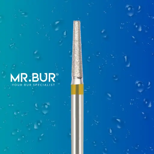 [26SF] FG DIAMOND TAPER FLAT END SUPER FINE