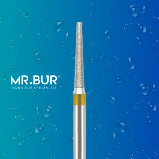 [28ASF] FG DIAMOND TAPER FLAT END SUPER FINE