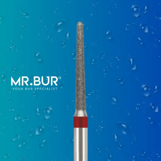 [34AF] FG DIAMOND TAPER ROUND END FINE