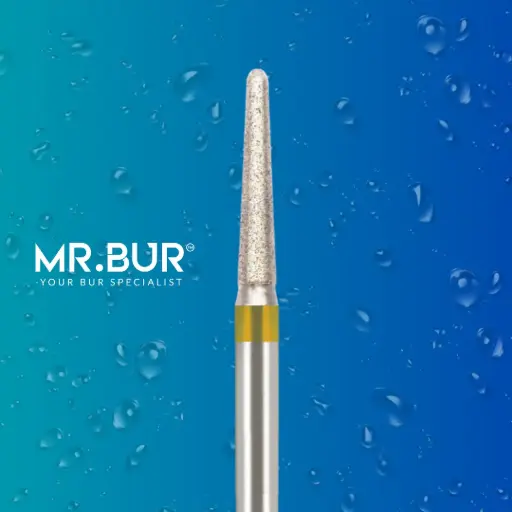 [37BSF] FG DIAMOND TAPER ROUND END SUPER FINE