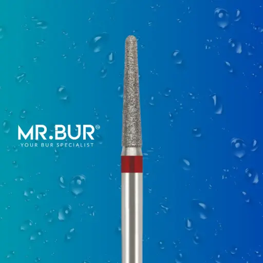 [37F] FG DIAMOND TAPER ROUND END FINE