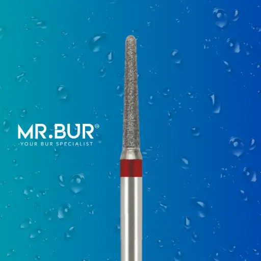 [38AF] FG DIAMOND TAPER ROUND END FINE