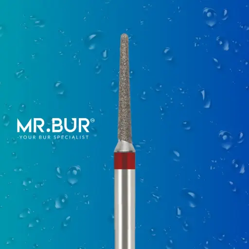 [38F] FG DIAMOND TAPER ROUND END FINE