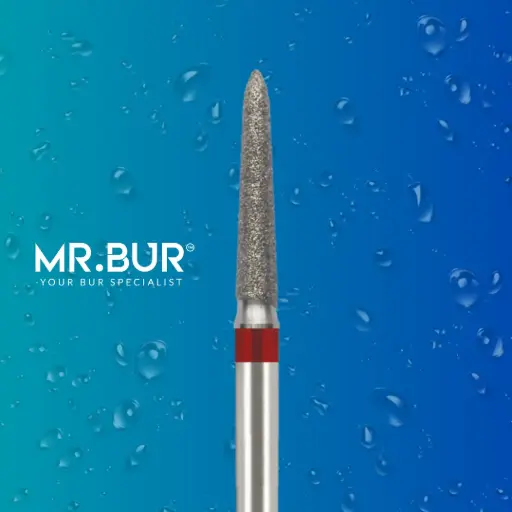 [62CF] FG DIAMOND TAPERED ROUNDED EDGE FINE