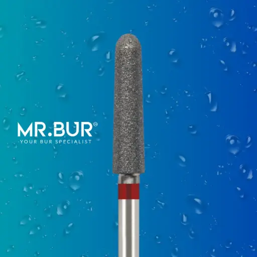 [76F] FG DIAMOND TAPER ROUND END FINE