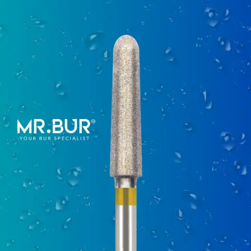 [76SF] FG DIAMOND TAPER ROUND END SUPER FINE