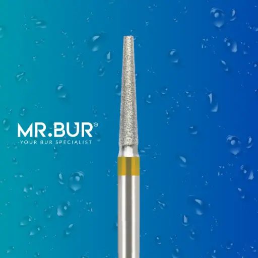 [88SF] FG DIAMOND TAPER FLAT END SUPER FINE