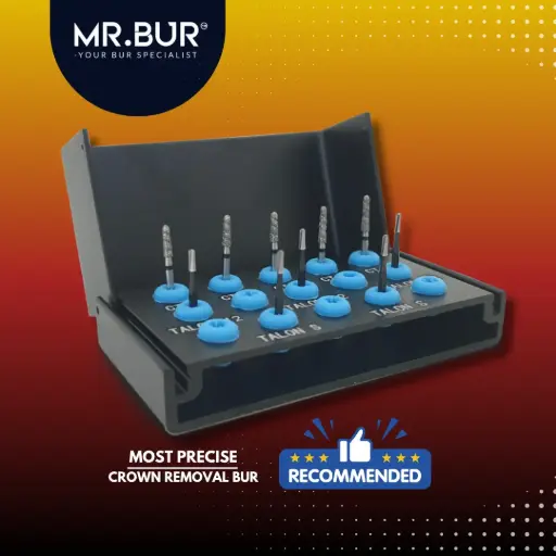 [CROWN KILLER KIT] SPECIALTY DENTAL BUR KIT - CROWN KILLER BUR KIT