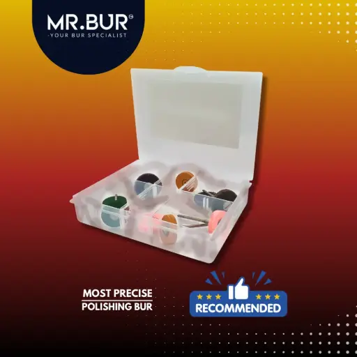 [DENTURE POLISHING - KIT C SET] LAB SHINE LISHER ARCYLIC DENTURE REPAIRING POLISHING KIT